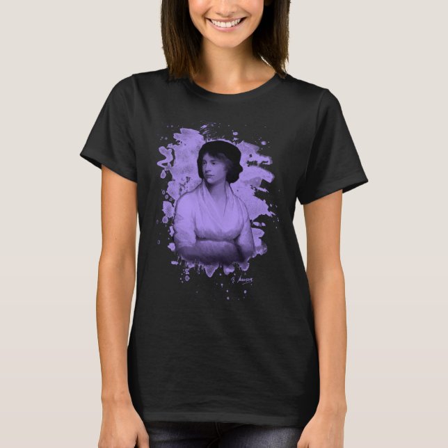 Camiseta Mary Shelley (Wollstonecraft tributo) (Anverso)