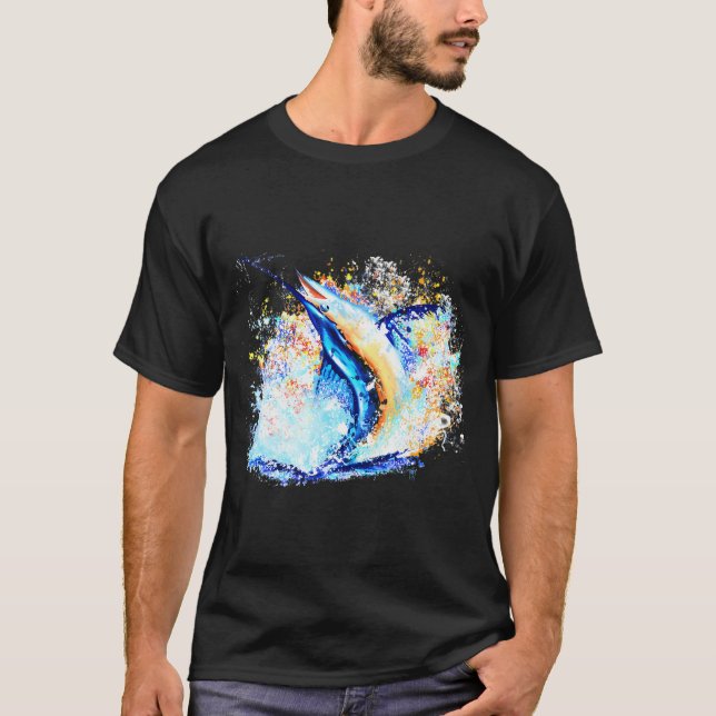 Camiseta Mary Tracy - Impresión de Marlin (Anverso)
