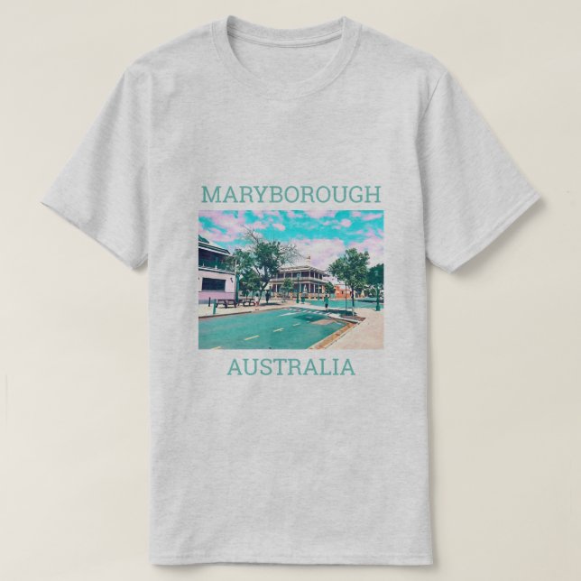 Camiseta Maryborough Queensland Australia viajar (Diseño del anverso)
