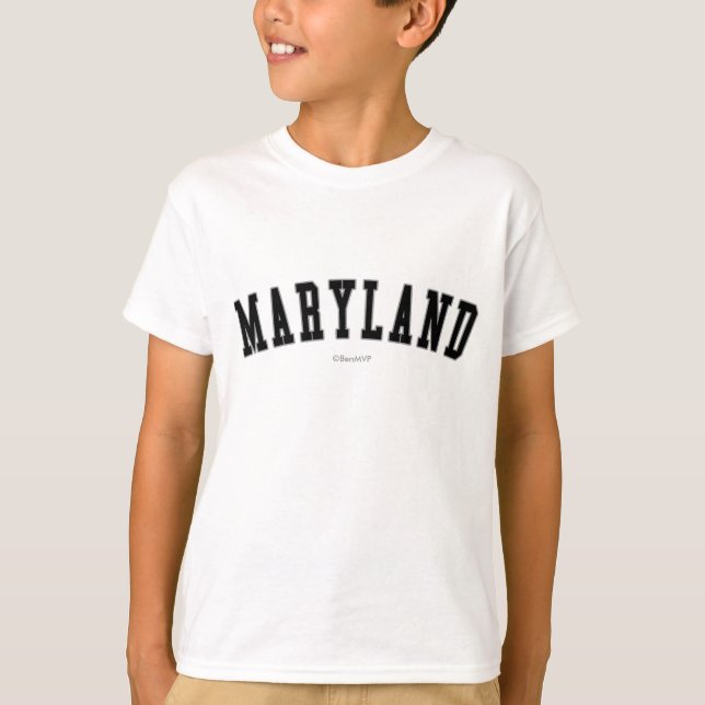 Camiseta Maryland (Anverso)