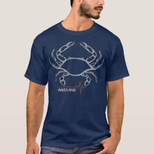 Camiseta Maryland Crab Lover Design