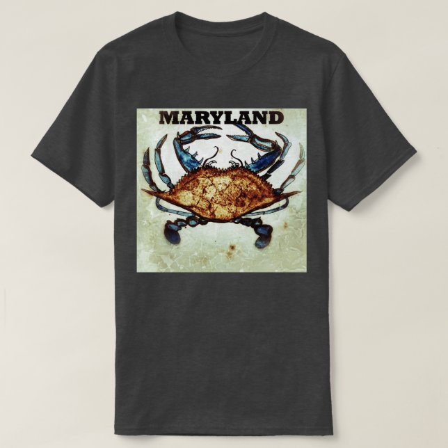Camiseta Maryland Crabs  (Diseño del anverso)
