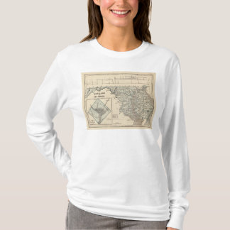 Camiseta Maryland, Delaware, DC