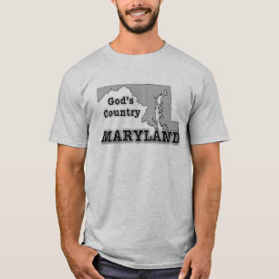 Camiseta Maryland es EL PAÍS DE DIOS
