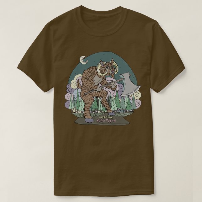 Camiseta Maryland Goatman en Lovers Lane (Diseño del anverso)
