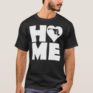 Camiseta Maryland Home Heart State Tees