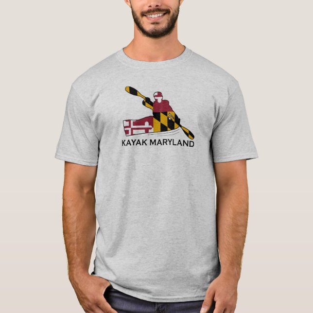Camiseta Maryland Kayaker (Anverso)
