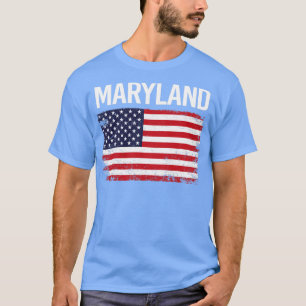Camiseta Maryland, la bandera estadounidense