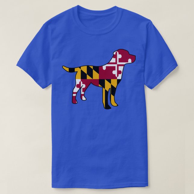 Camiseta Maryland Labrador Dog (Diseño del anverso)