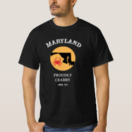 Camiseta Maryland Proudly Crabby Since 1788 T-Shirt