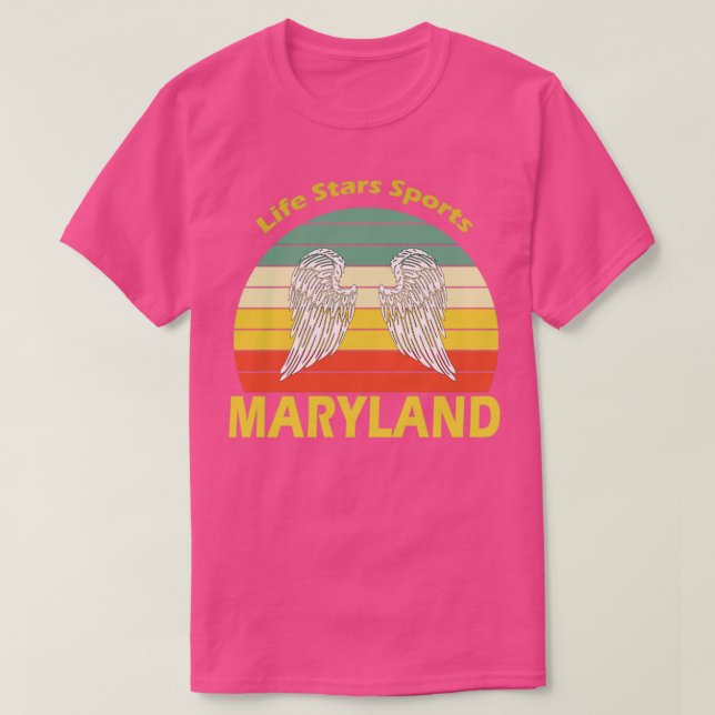 Camiseta Maryland Retro (Diseño del anverso)