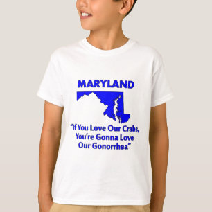 Camiseta Maryland - Si Amas Nuestros Cangrejos...