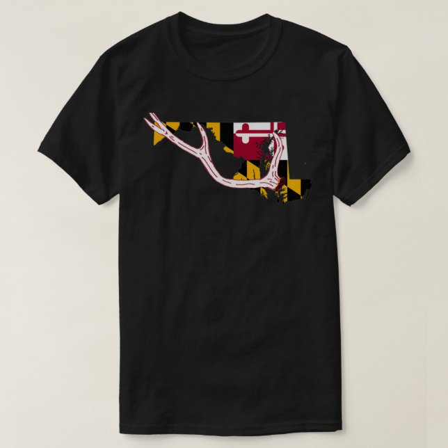 Camiseta Maryland Sika Deer (Diseño del anverso)