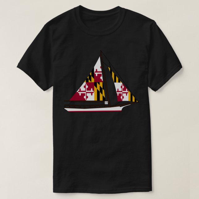 Camiseta Maryland Skipjack (Diseño del anverso)