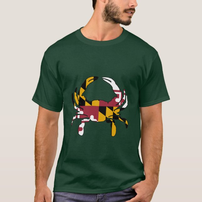 Camiseta Maryland Sobredimensionado 19 (Anverso)