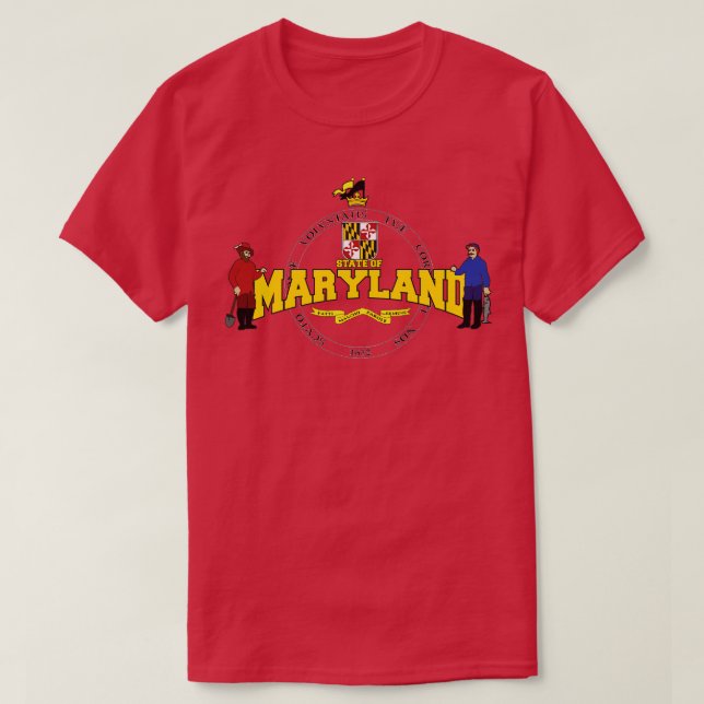 Camiseta Maryland State USA (Diseño del anverso)