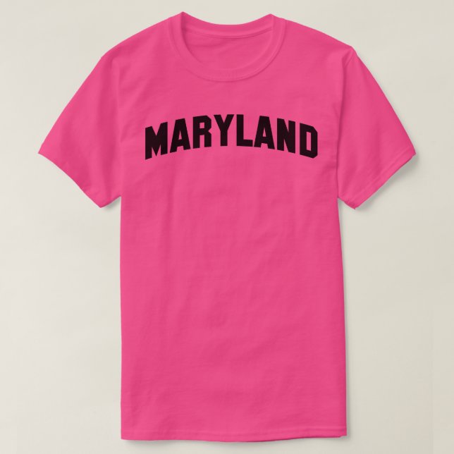 Camiseta Maryland TShirt (Diseño del anverso)