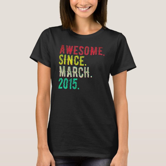 Camiseta Marzo de 2015 (Anverso)