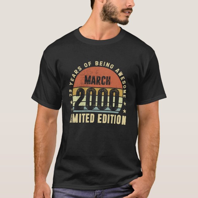 Camiseta Marzo de 23 años 2000 (Anverso)
