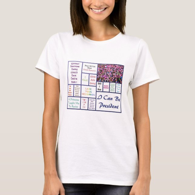 Camiseta Marzo de la mujer (Anverso)