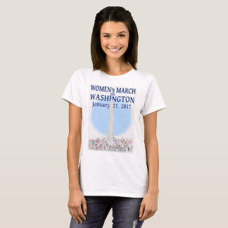 Camiseta Marzo de las mujeres en Washington