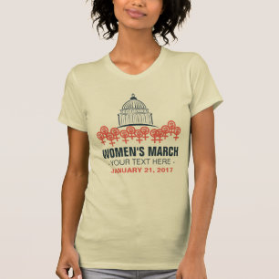 Camiseta Marzo de las mujeres--"Hermana de encargo" marzo