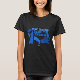 Camiseta Marzo Es Conciencia Nacional De Discapacidades Del