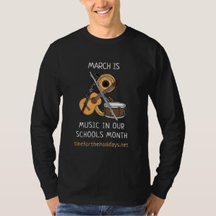 Camiseta Marzo es música en nuestros colegios