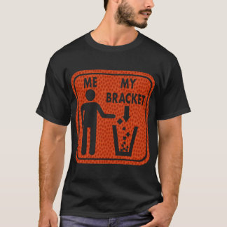 Camiseta Marzo Locura Corchete Desgastado