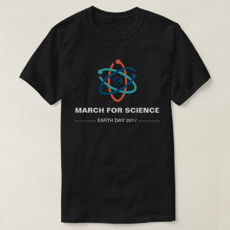Camiseta Marzo para el Día de la Tierra 2017 de la ciencia
