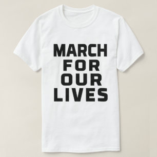 Camiseta Marzo por nuestras vidas se reúne para la protest