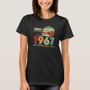 Camiseta Marzo retro 1967 55 años de edad 55º Día B 1