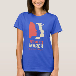 Camiseta Marzo SLO - logotipo nacional de las mujeres