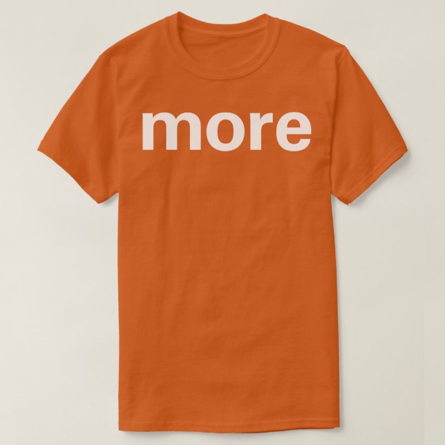 Camiseta más (Diseño del anverso)