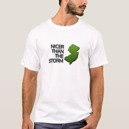 Camiseta Más agradable que la tormenta