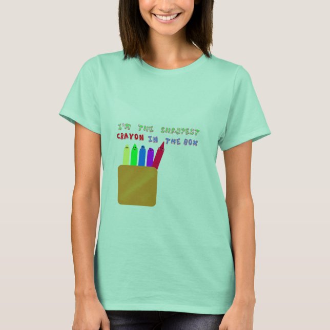 Camiseta más aguda crayon en la caja (Anverso)