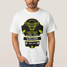 Camiseta Más allá de la colina envejeciendo