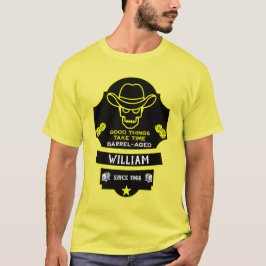 Camiseta Más allá de la colina envejeciendo