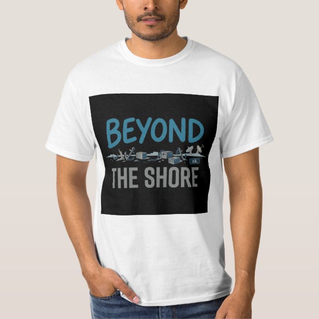 Camiseta Más allá de la orilla (Anverso)