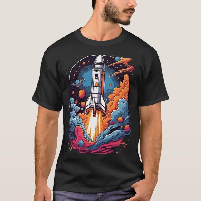 Camiseta Más allá de las estrellas (Anverso)