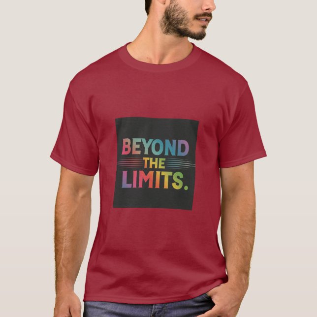 Camiseta Más allá de los límites (Anverso)