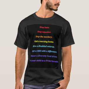 Camiseta Más allá del arco iris: Qué podemos hacer para 