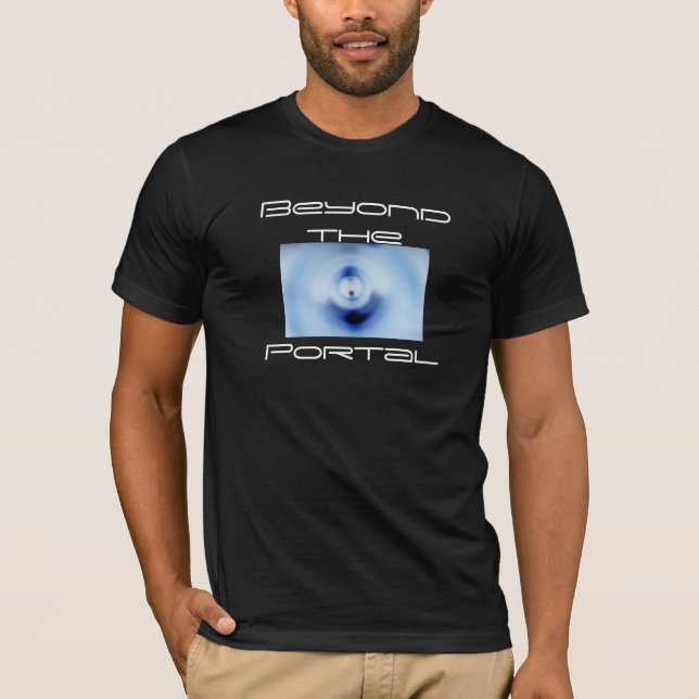 Camiseta Más allá del portal (Anverso)