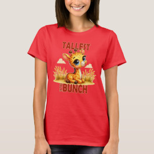 Camiseta Más alto en el juego de palabras de Bunch personal