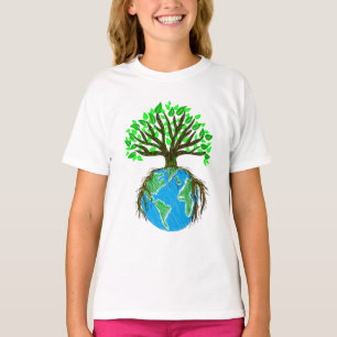 Camiseta Más árboles, por favor, Día de la Tierra