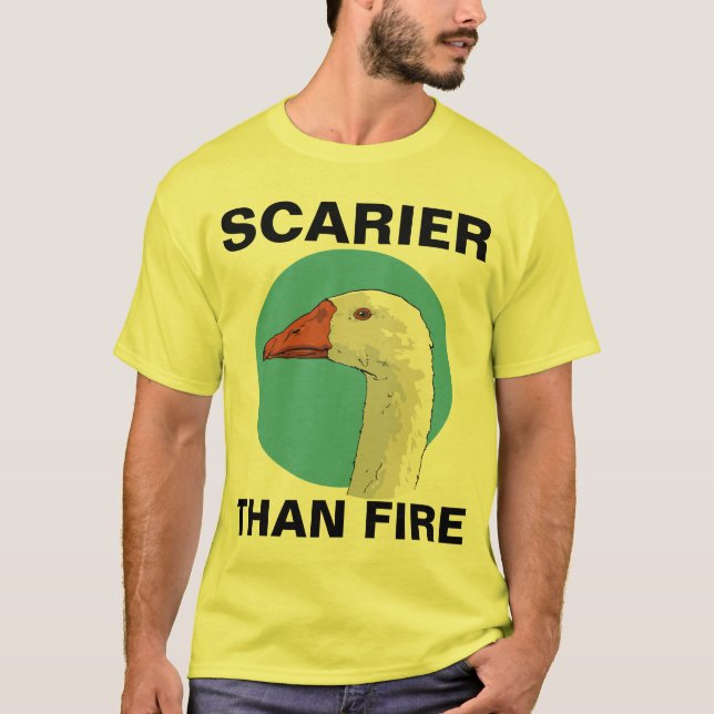 Camiseta más asustadizo que el fuego (Anverso)