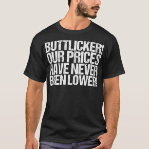Camiseta Más barato, nuestros precios nunca han sido más ba