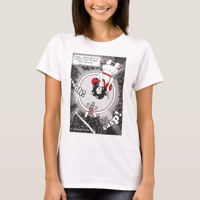 Camiseta Más barato y más aprisa que el diseño T del frente (Anverso)