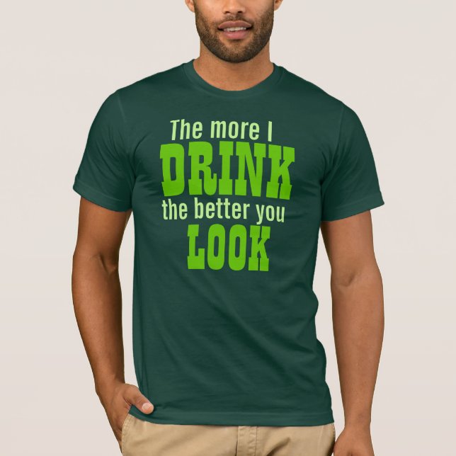 Camiseta Más BEBO el mejor usted MIRADA (Anverso)