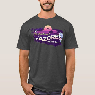 Camiseta Más Bien Estar En El Vintage De Las Azores Portuga